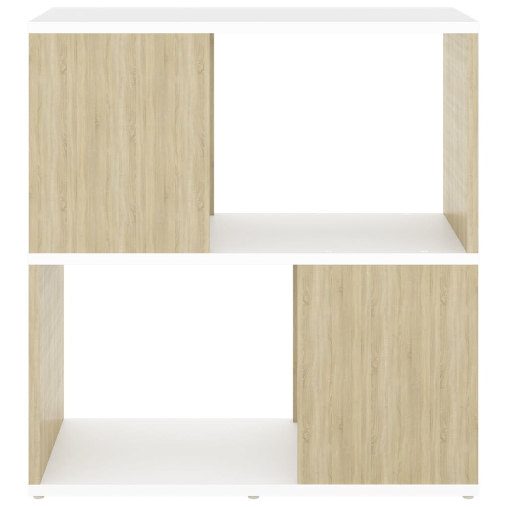 Boekenkast 60x24x63 cm bewerkt hout