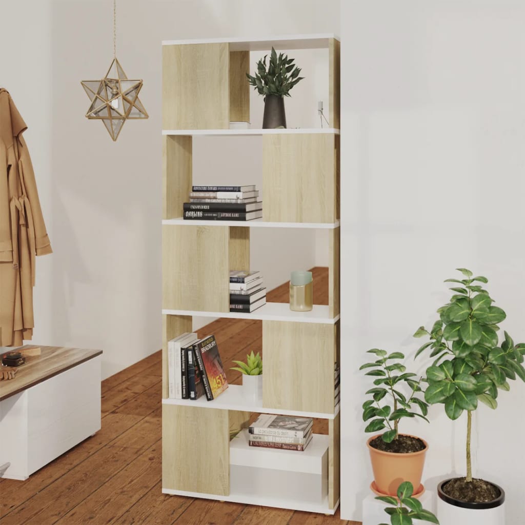 Boekenkast/kamerscherm 60x24x155 cm