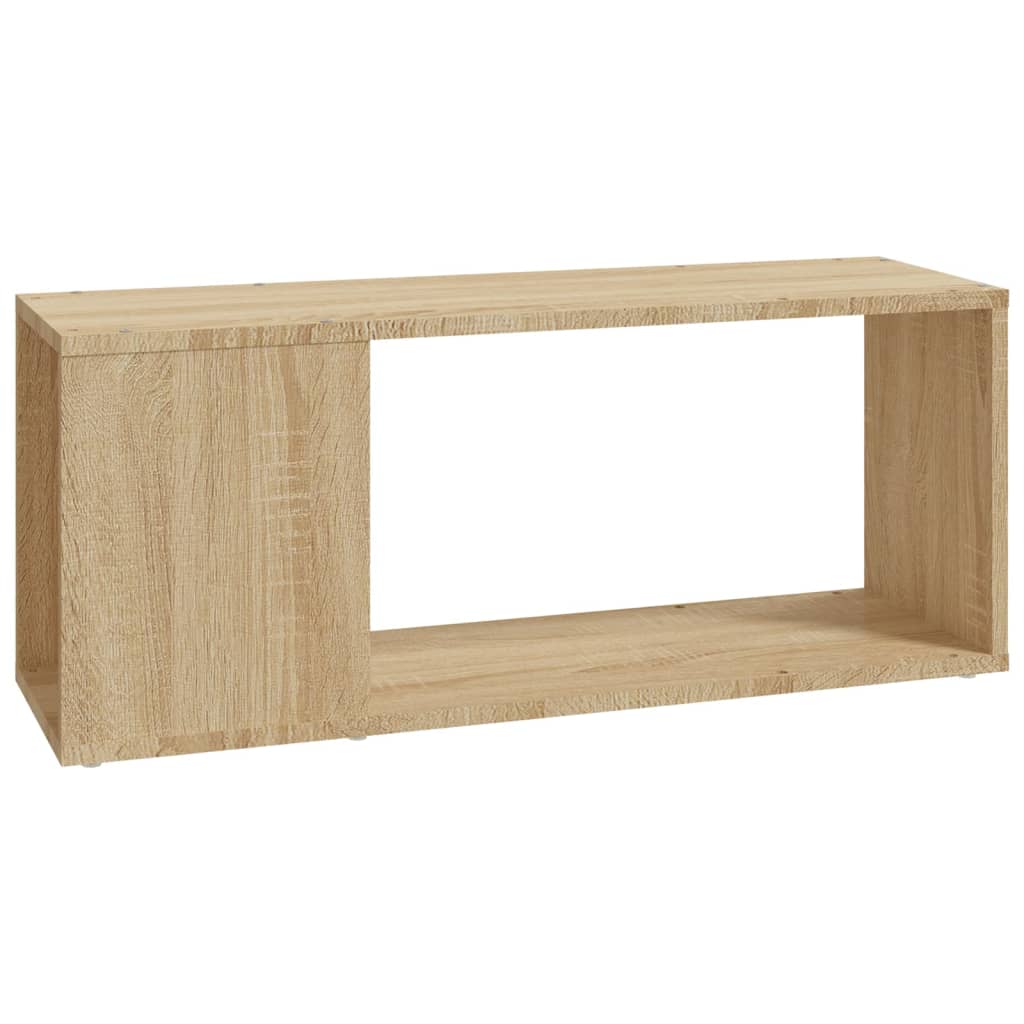 Tv-meubel 80x24x32 cm bewerkt hout sonoma eikenkleurig