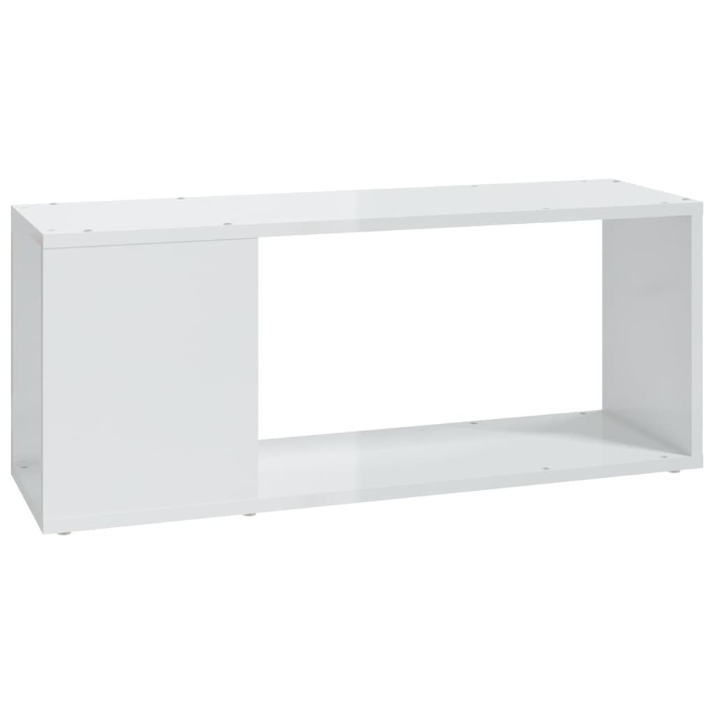 Tv-meubel 80x24x32 cm bewerkt hout zwart