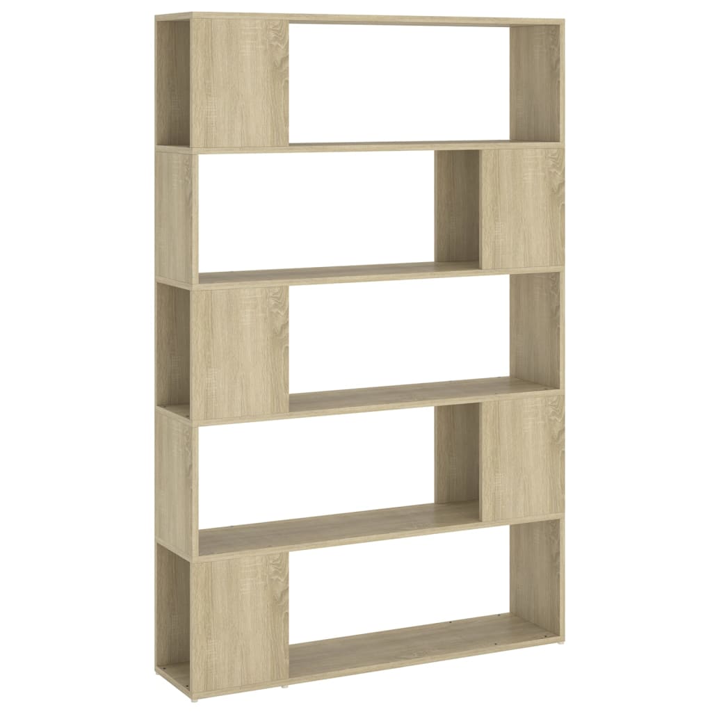 Boekenkast/kamerscherm 100x24x155 cm bewerkt hout