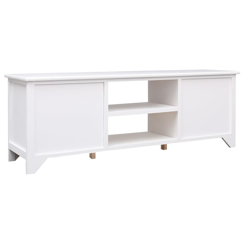 Tv-meubel 108x30x40 cm massief paulowniahout