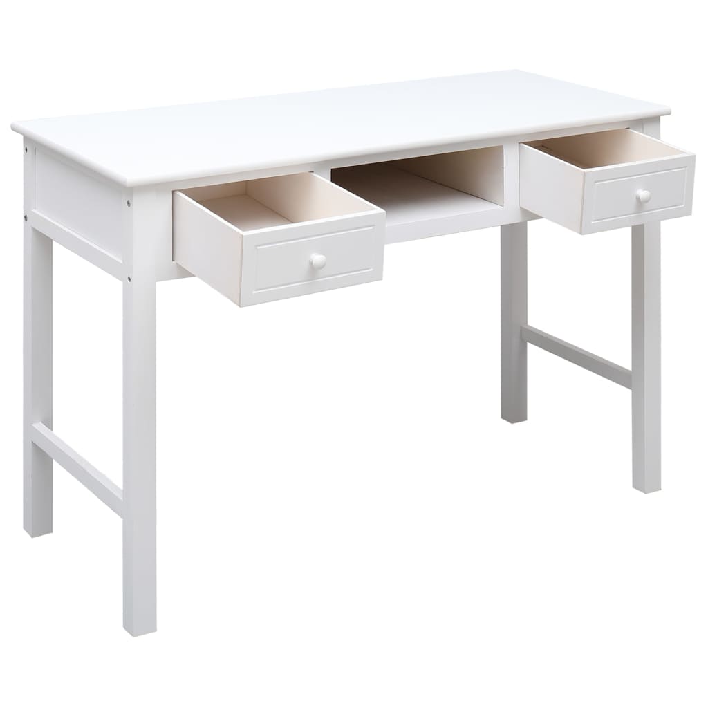 Bureau 108x45x76 cm massief paulowniahout