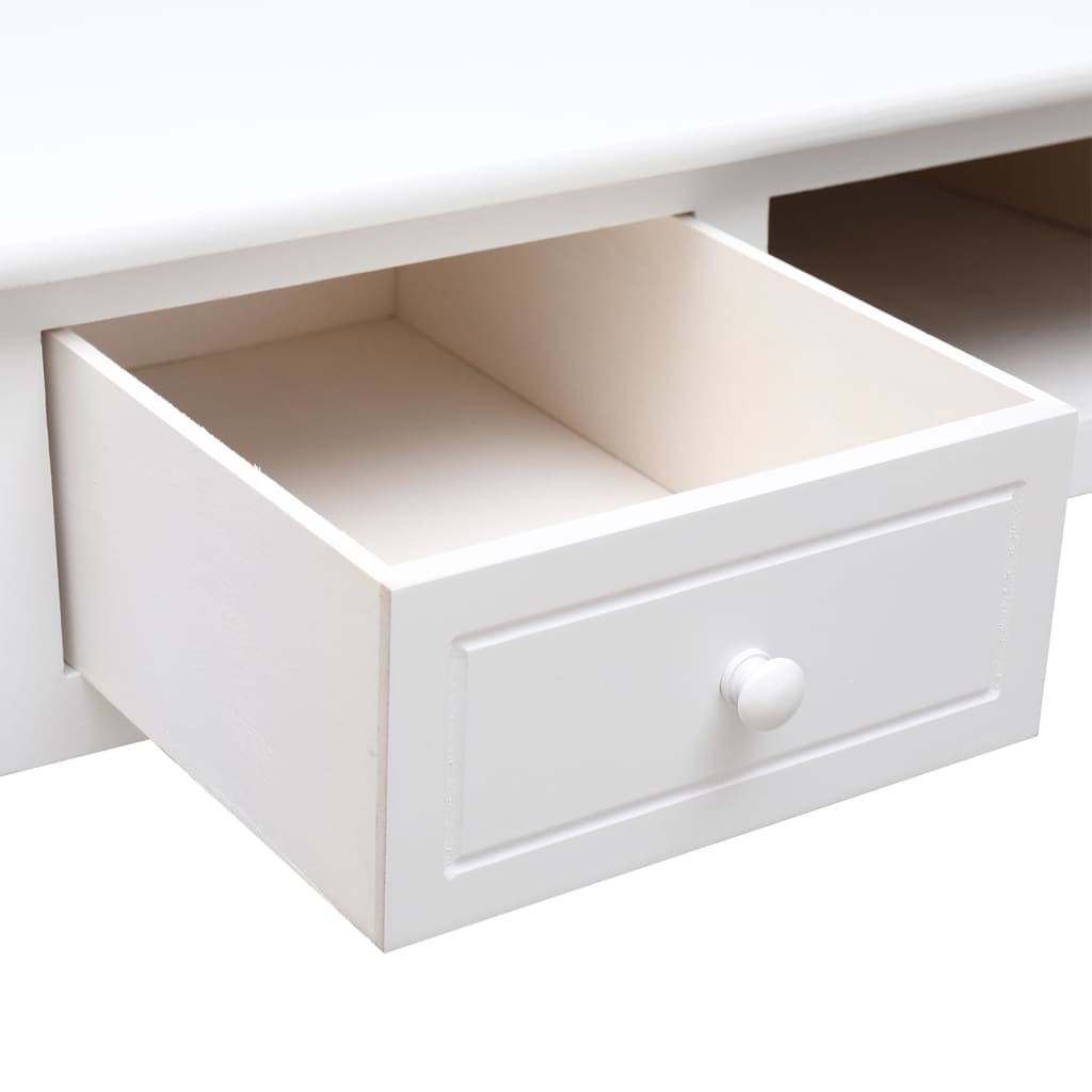 Bureau 108x45x76 cm massief paulowniahout