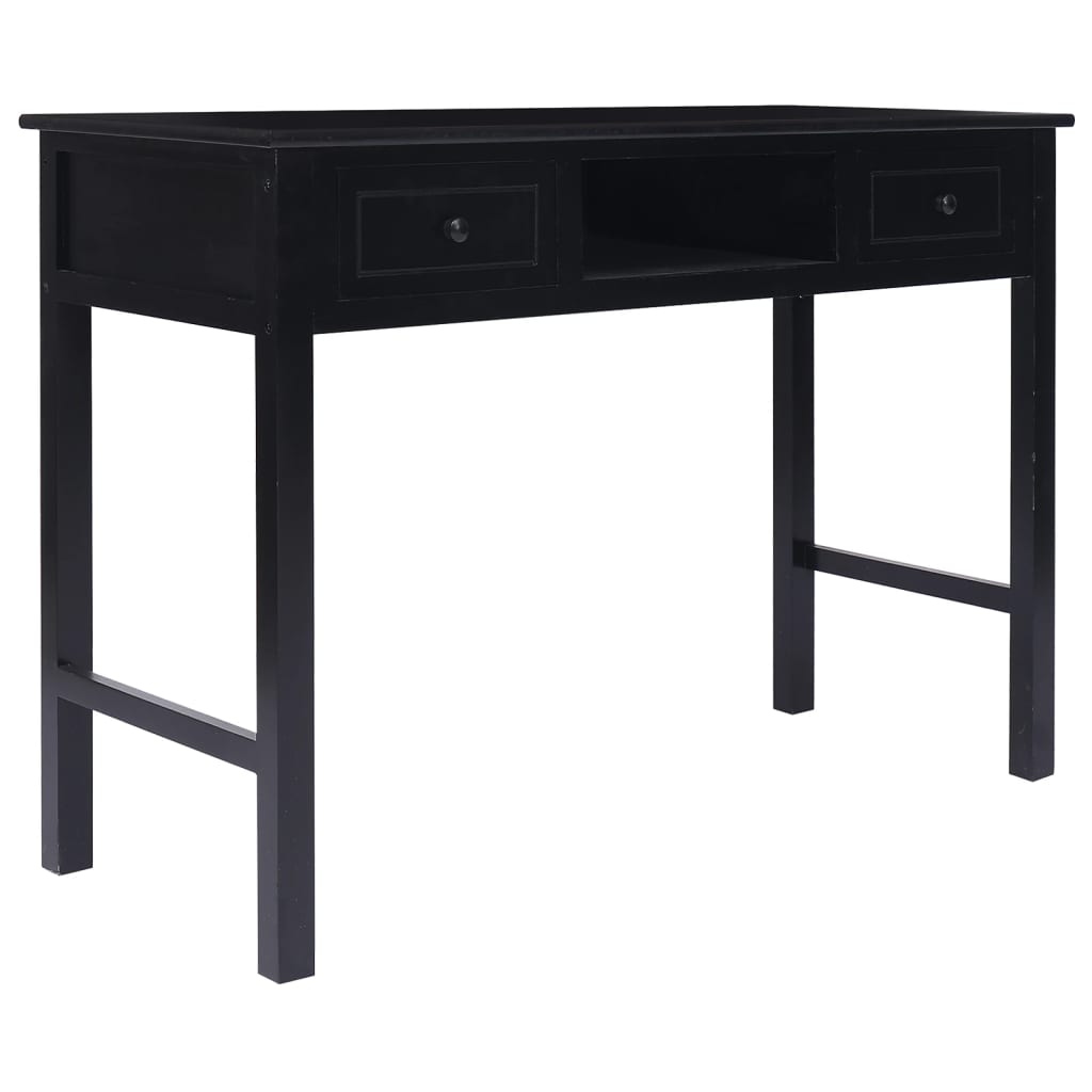 Bureau 108x45x76 cm massief paulowniahout