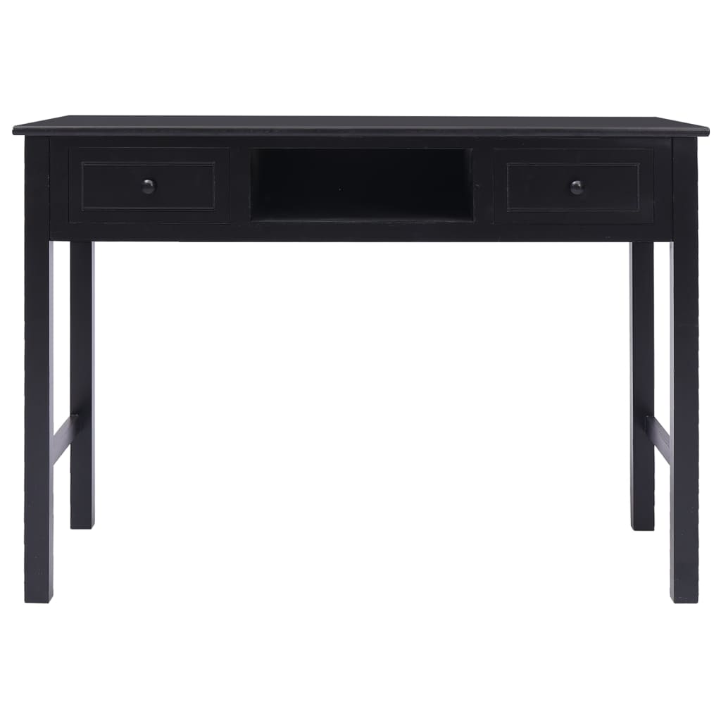 Bureau 108x45x76 cm massief paulowniahout