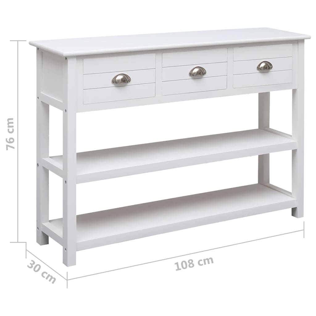 Dressoir 108x30x76 cm massief paulowniahout rbuin