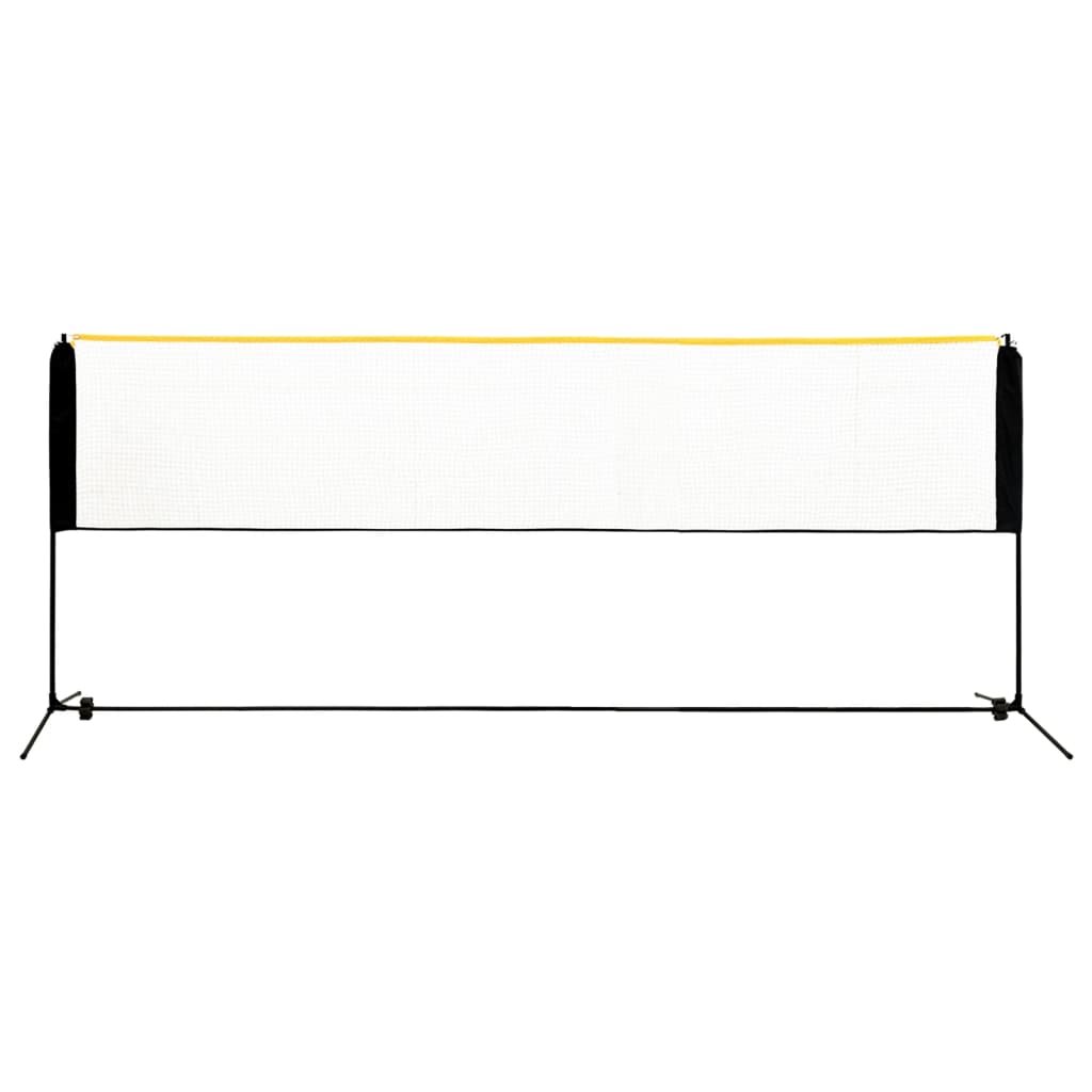 Badmintonnet verstelbaar 300x103x94-158 cm metaal