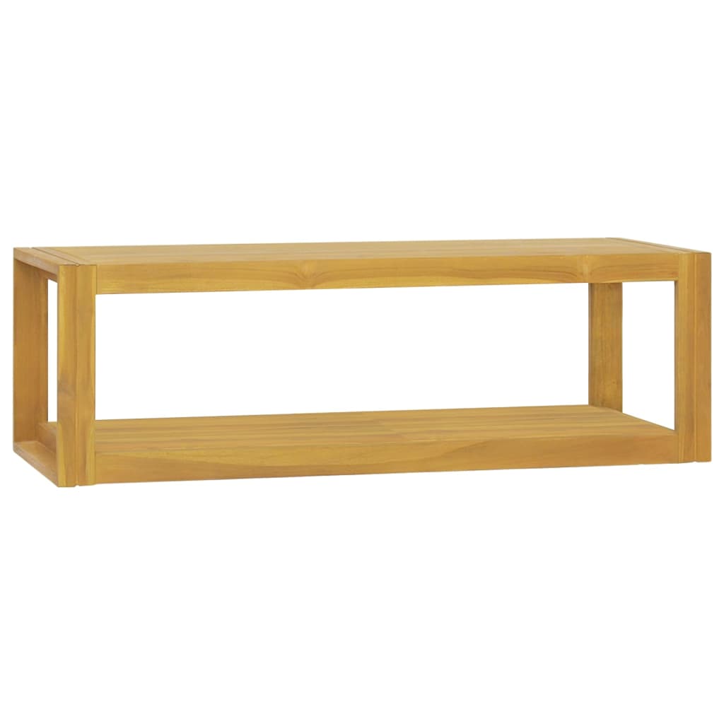 Badkamerwandkast 90x45x35 cm massief teakhout