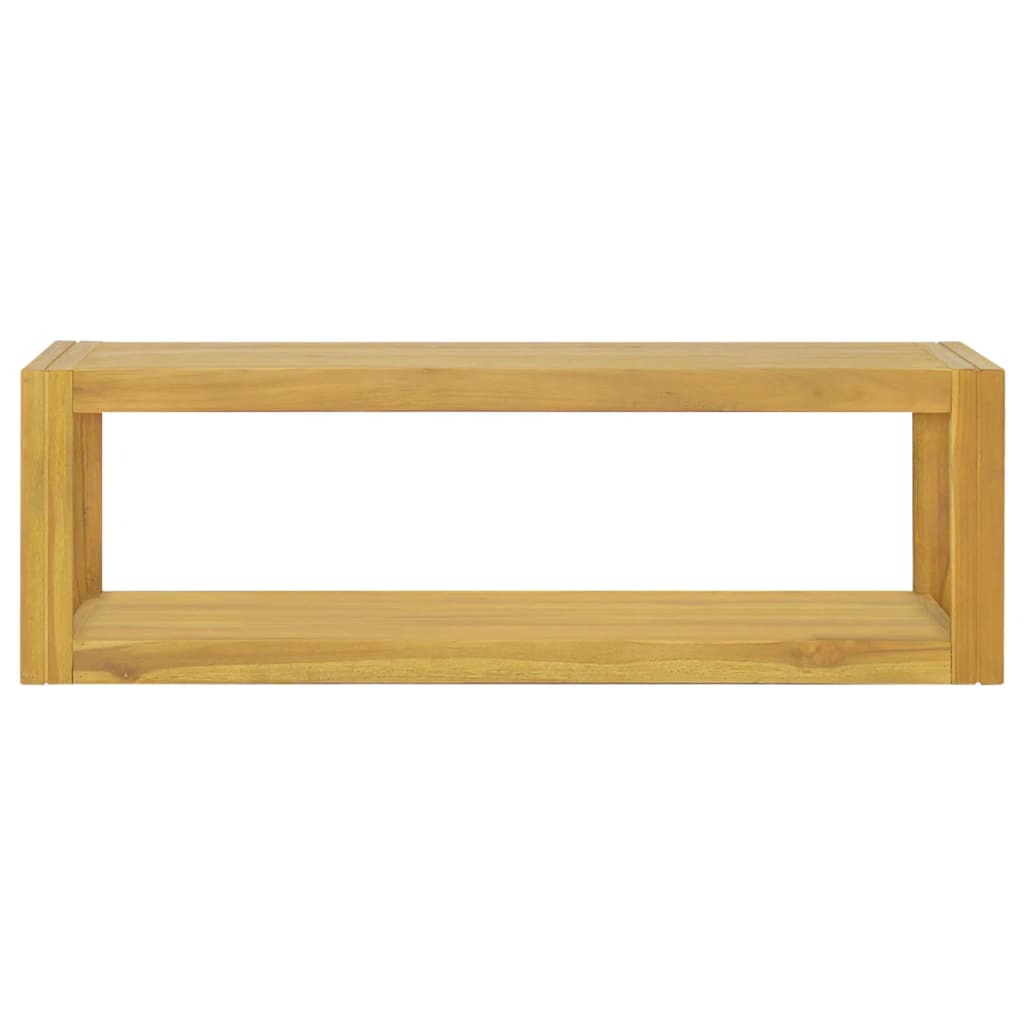 Badkamerwandkast 90x45x35 cm massief teakhout