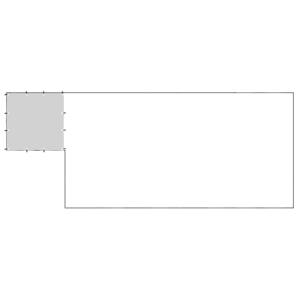 Hondenkennel 6,05 m² staal zilverkleurig