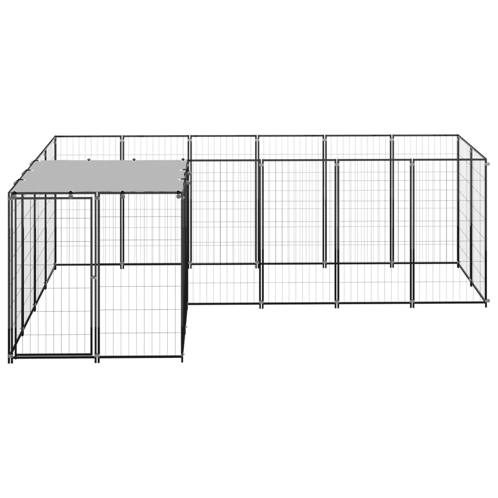 Hondenkennel 26,62 m² staal