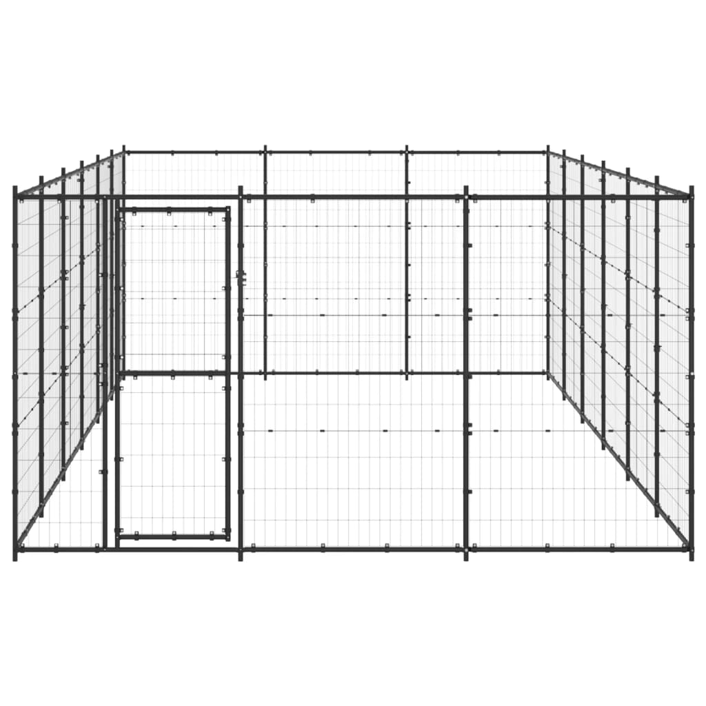 Hondenkennel 50,82 m² staal