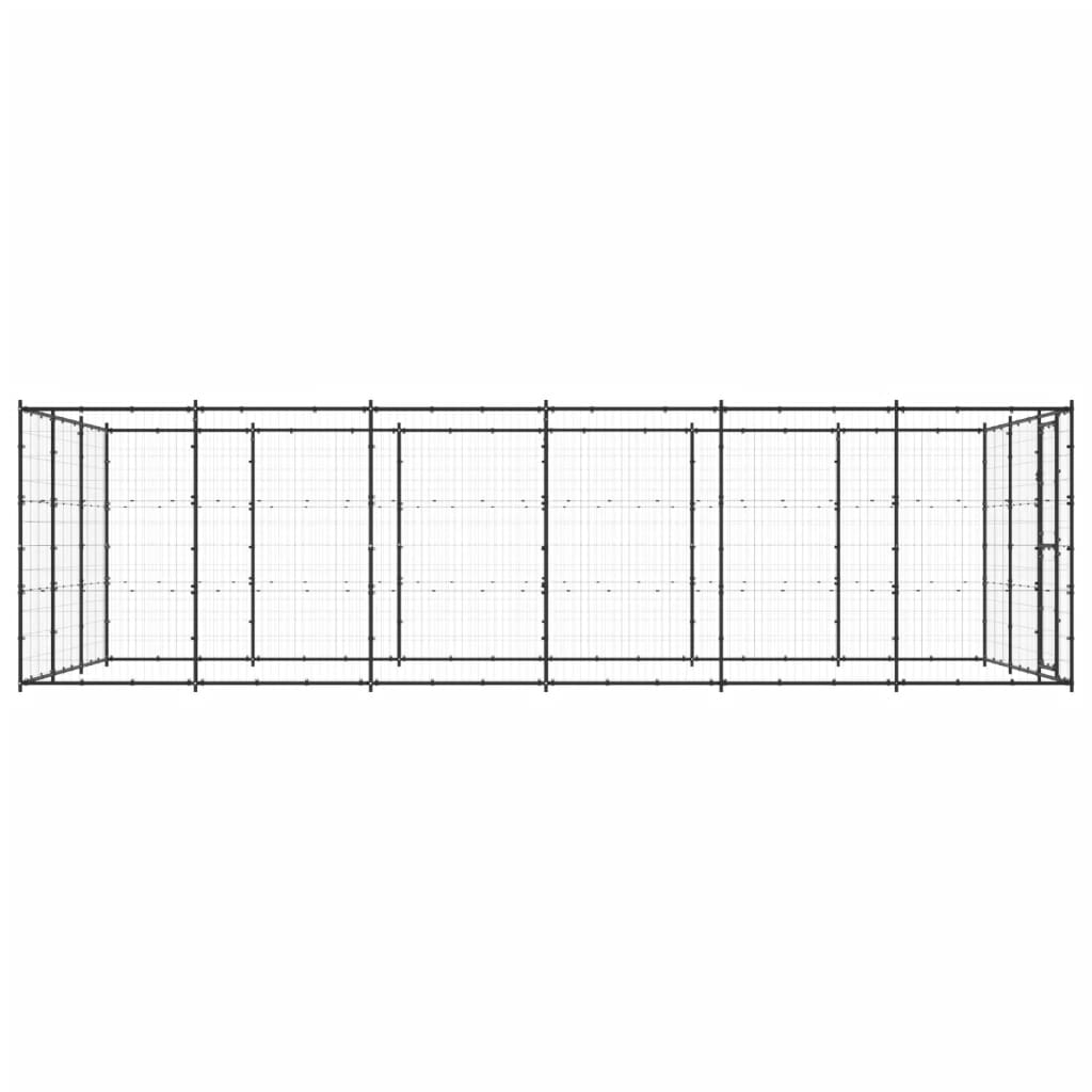 Hondenkennel 50,82 m² staal