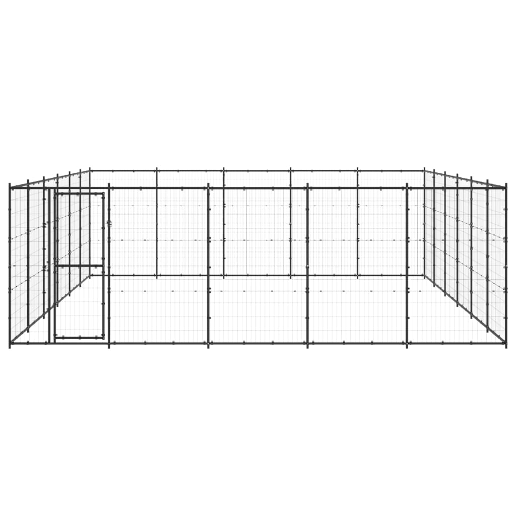 Hondenkennel 50,82 m² staal