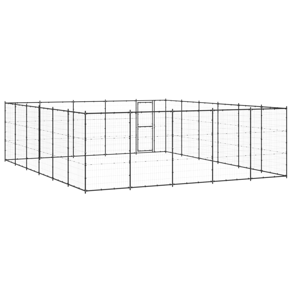 Hondenkennel 50,82 m² staal