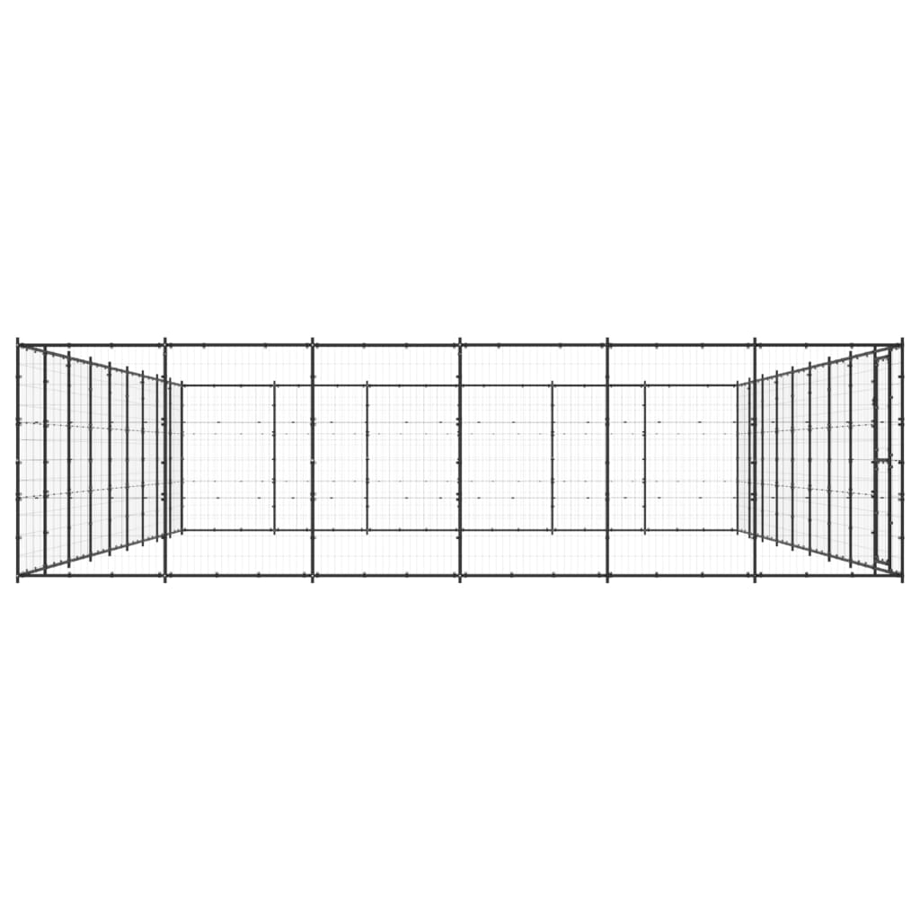 Hondenkennel 50,82 m² staal