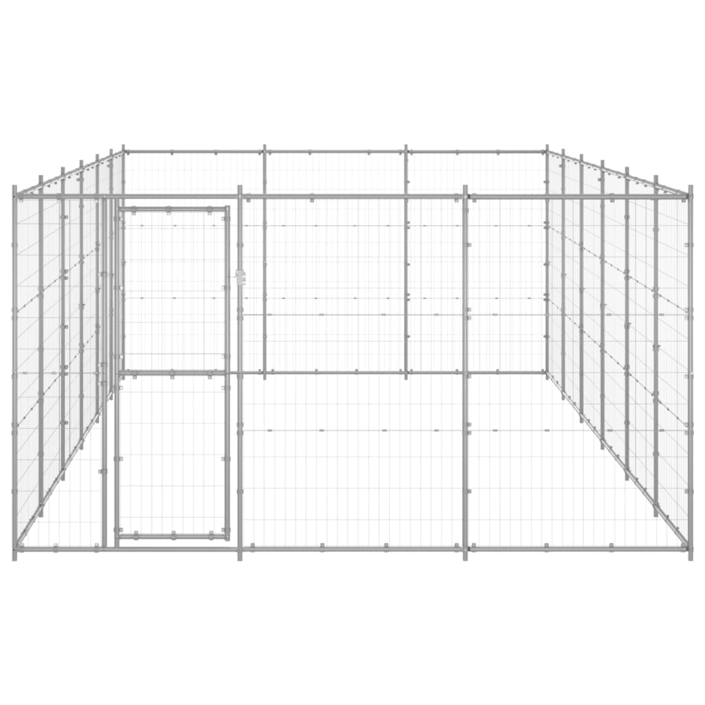 Hondenkennel 50,82 m² staal