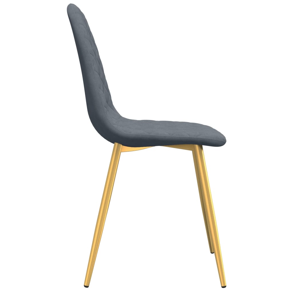 Eetkamerstoelen 4 st fluweel