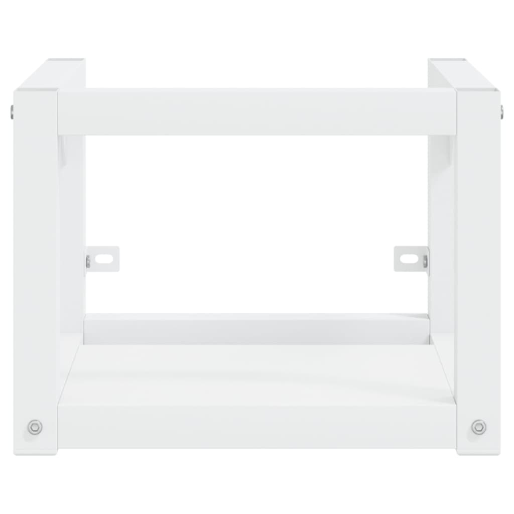 Wastafelframe wandgemonteerd 79x38x31 cm ijzer