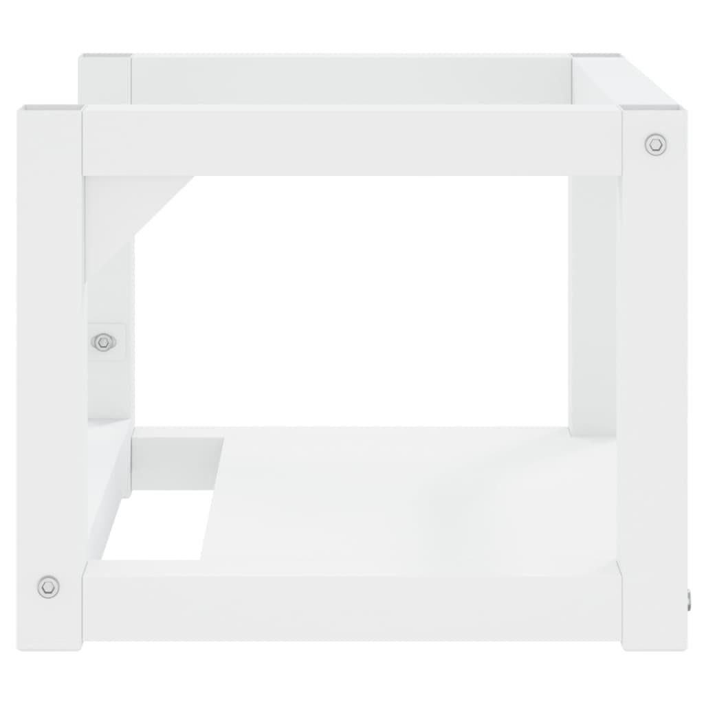 Wastafelframe wandgemonteerd 79x38x31 cm ijzer