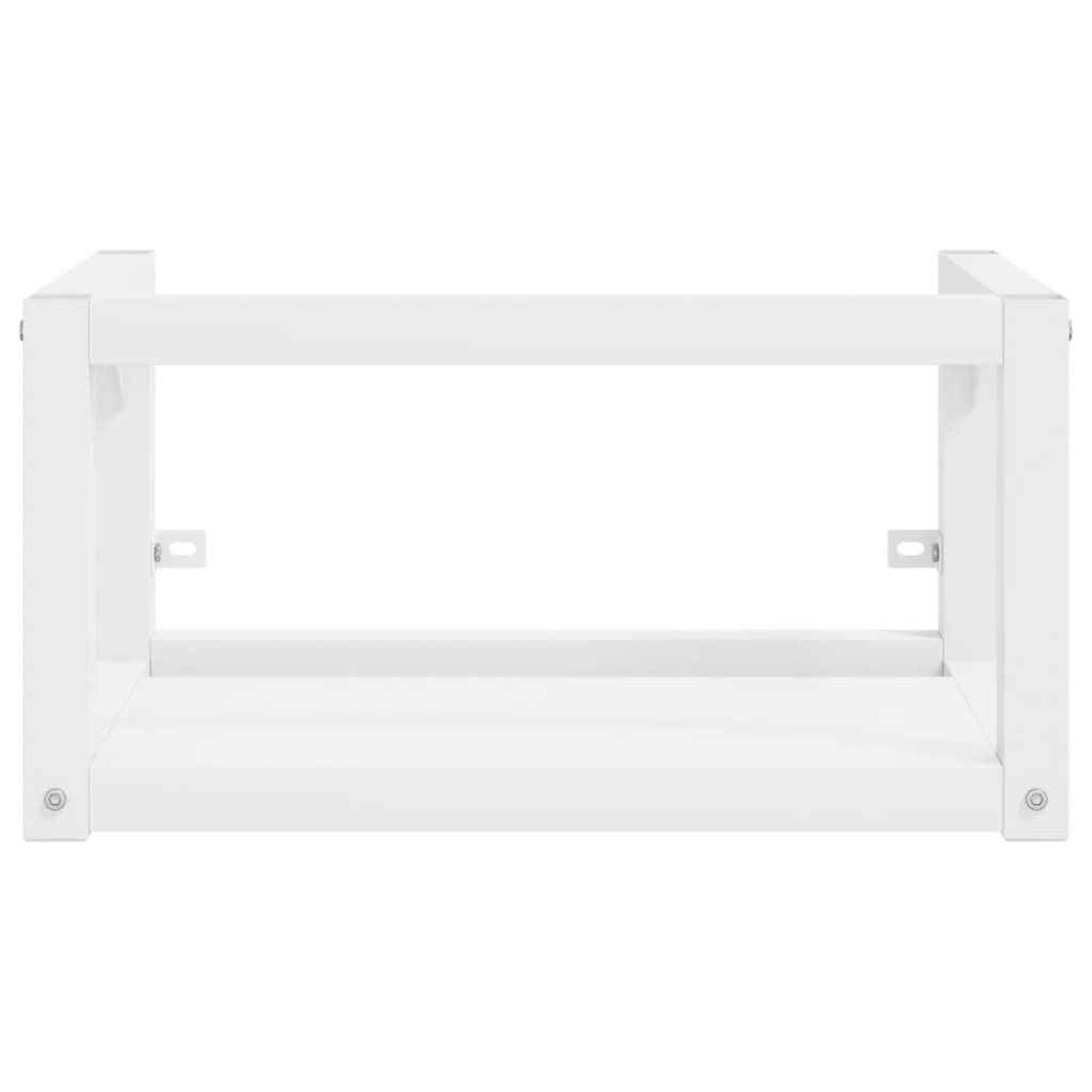 Wastafelframe wandgemonteerd 79x38x31 cm ijzer