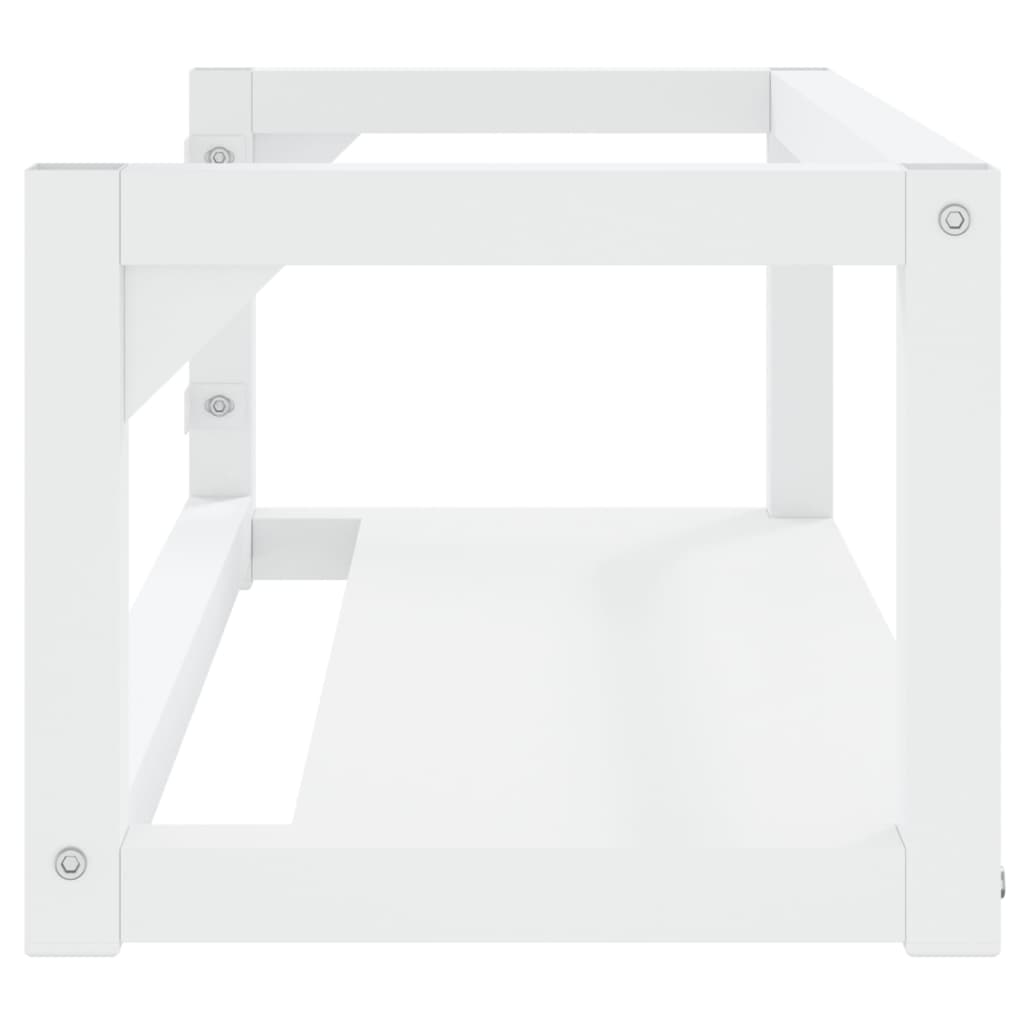 Wastafelframe wandgemonteerd 79x38x31 cm ijzer