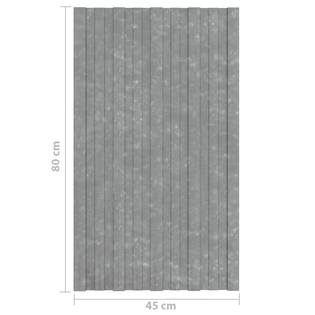 Dakpanelen 36 st 100x45 cm gegalvaniseerd staal