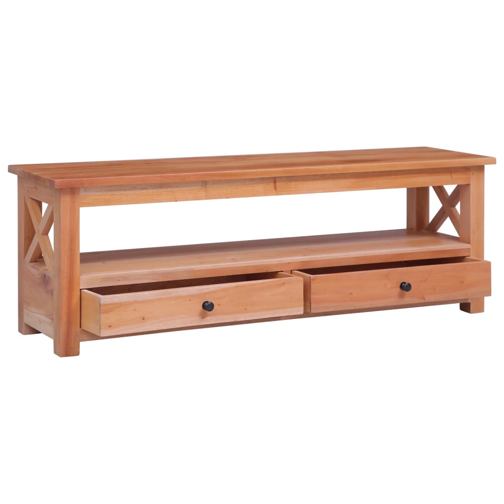 Tv-meubel 115x30x40 cm massief mahoniehout