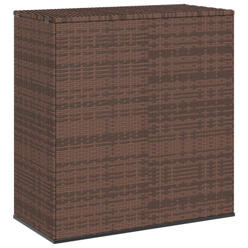 Tuinbox 100x49x103,5 cm polyetheen rattan