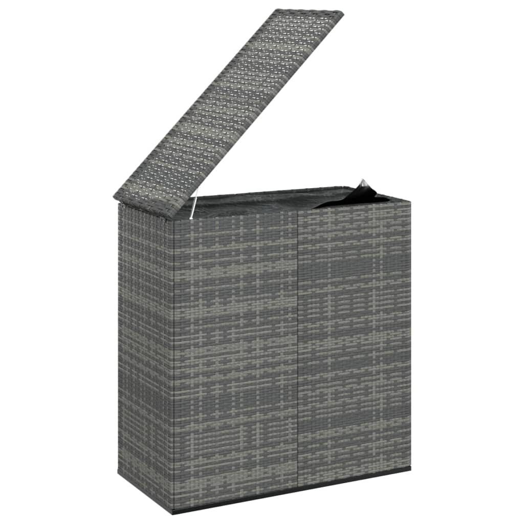 Tuinbox 100x49x103,5 cm polyetheen rattan