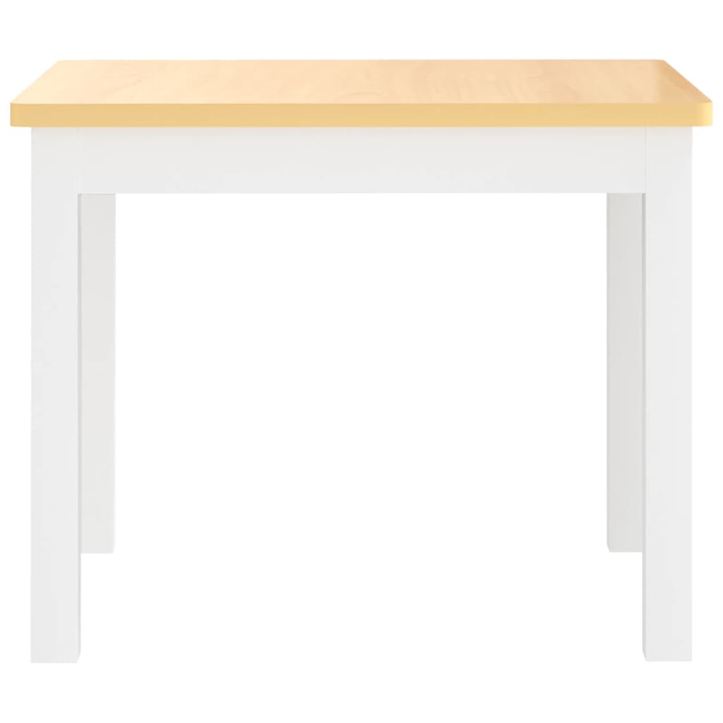 3-delige Kindertafel- stoelenset MDF