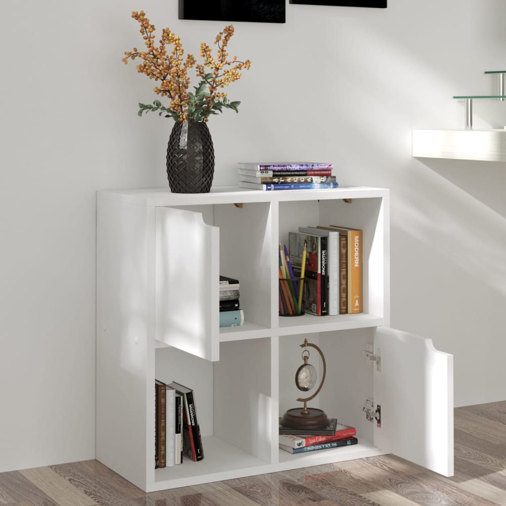 Boekenkast 60x27,5x59,5 cm bewerkt hout eikenkleurig