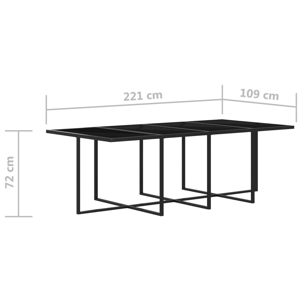 5-delige Tuinset met kussens poly rattan grijs