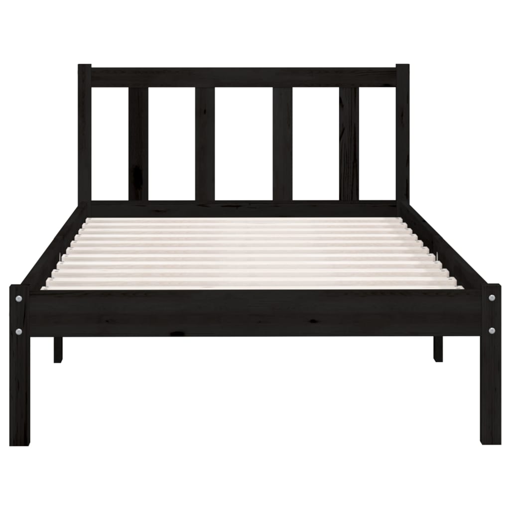 Bedframe massief grenenhout 75x190 cm