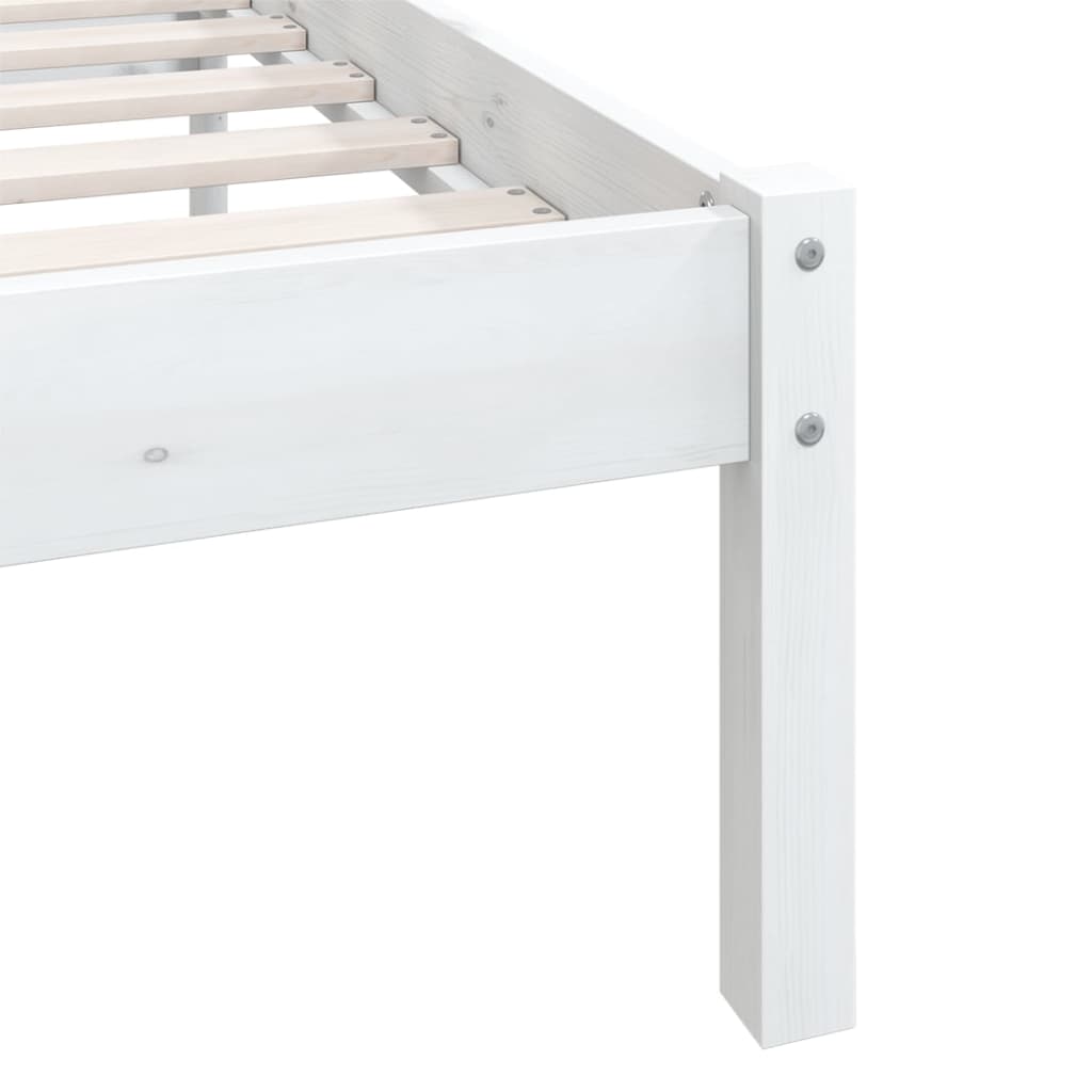 Bedframe massief grenenhout 135x190