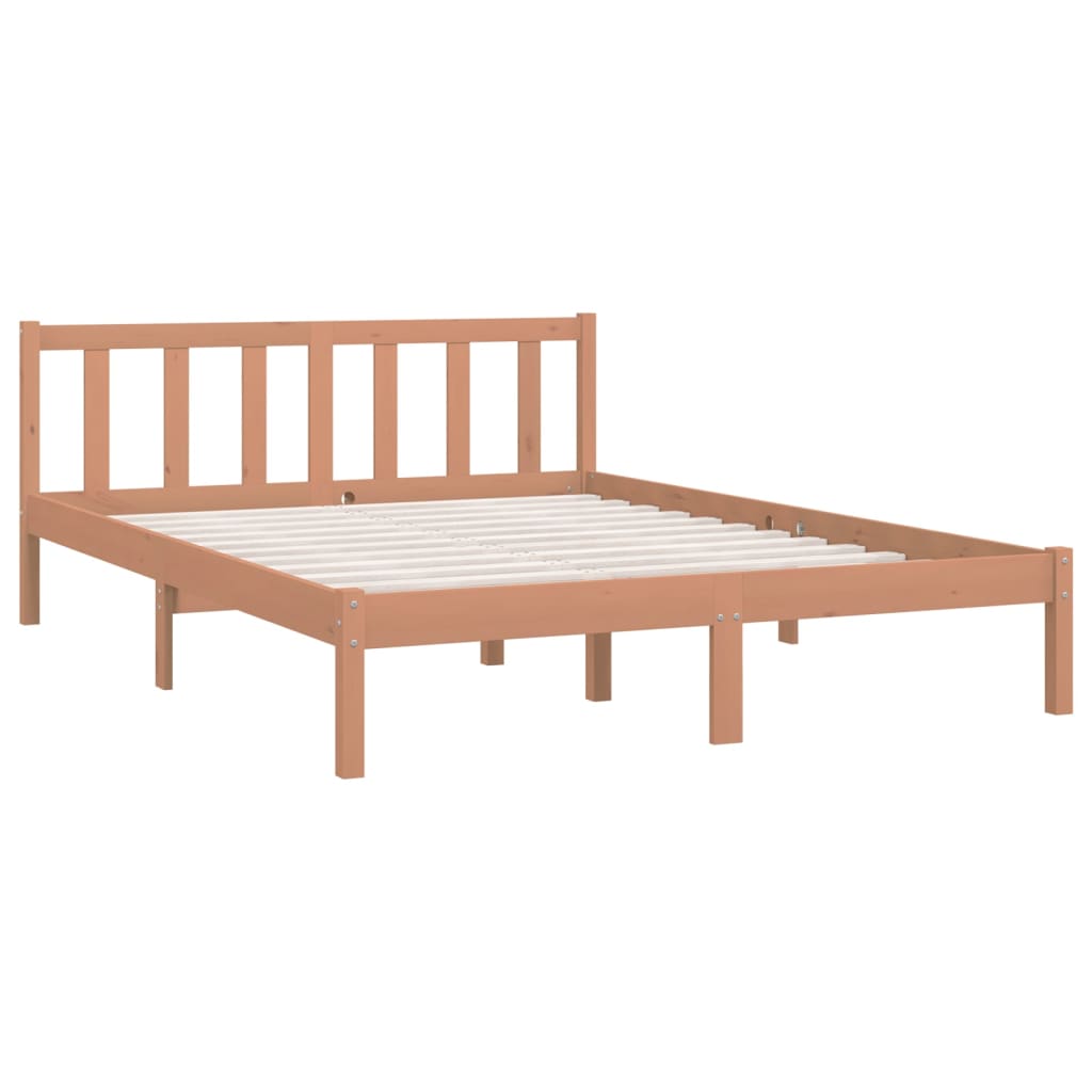 Bedframe massief grenenhout 75x190 cm