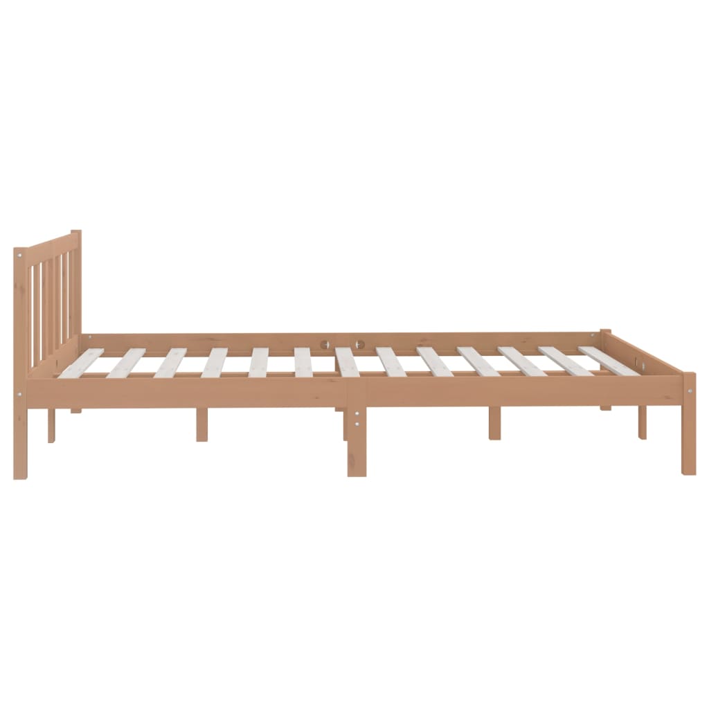 Bedframe massief grenenhout 135x190