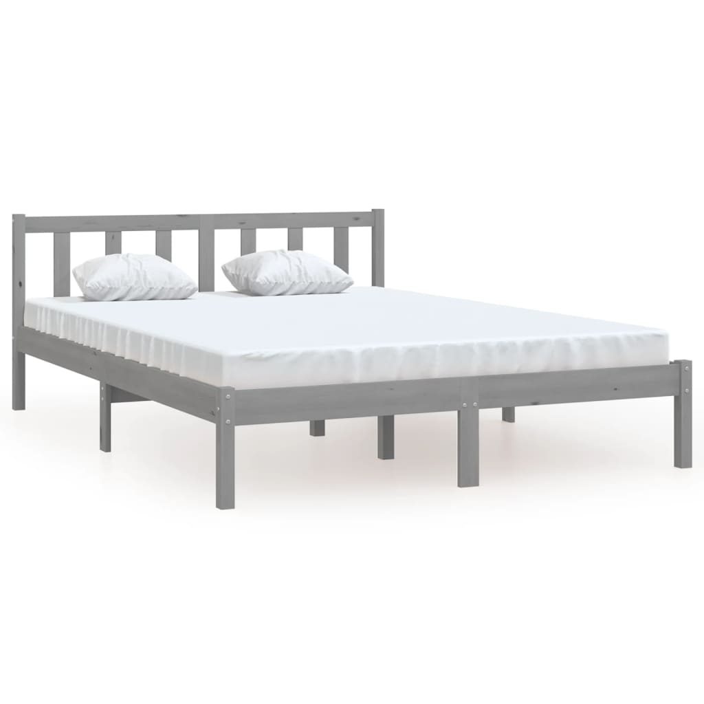 Bedframe massief grenenhout 135x190