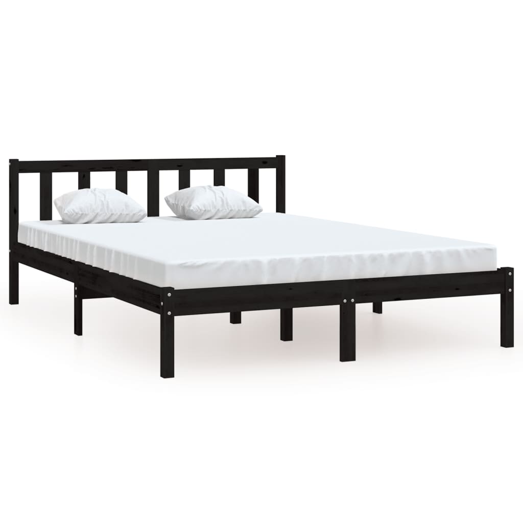 Bedframe massief grenenhout 75x190 cm