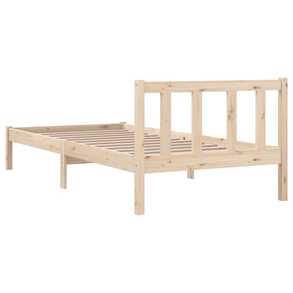 Bedframe massief grenenhout 100x200 cm