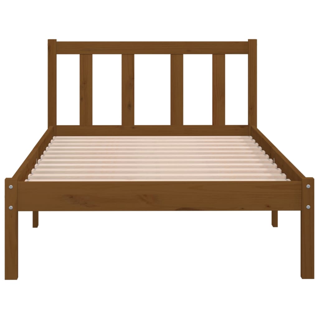 Bedframe massief grenenhout 100x200 cm