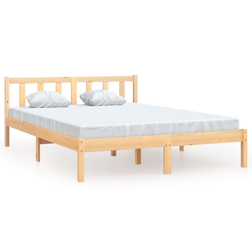 Bedframe massief grenenhout 100x200 cm