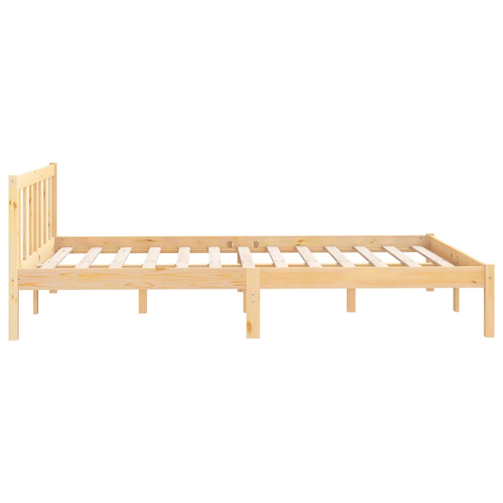 Bedframe massief grenenhout 135x190