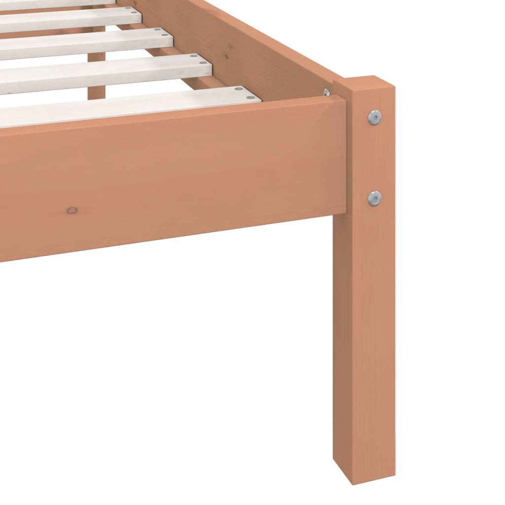 Bedframe massief grenenhout 135x190