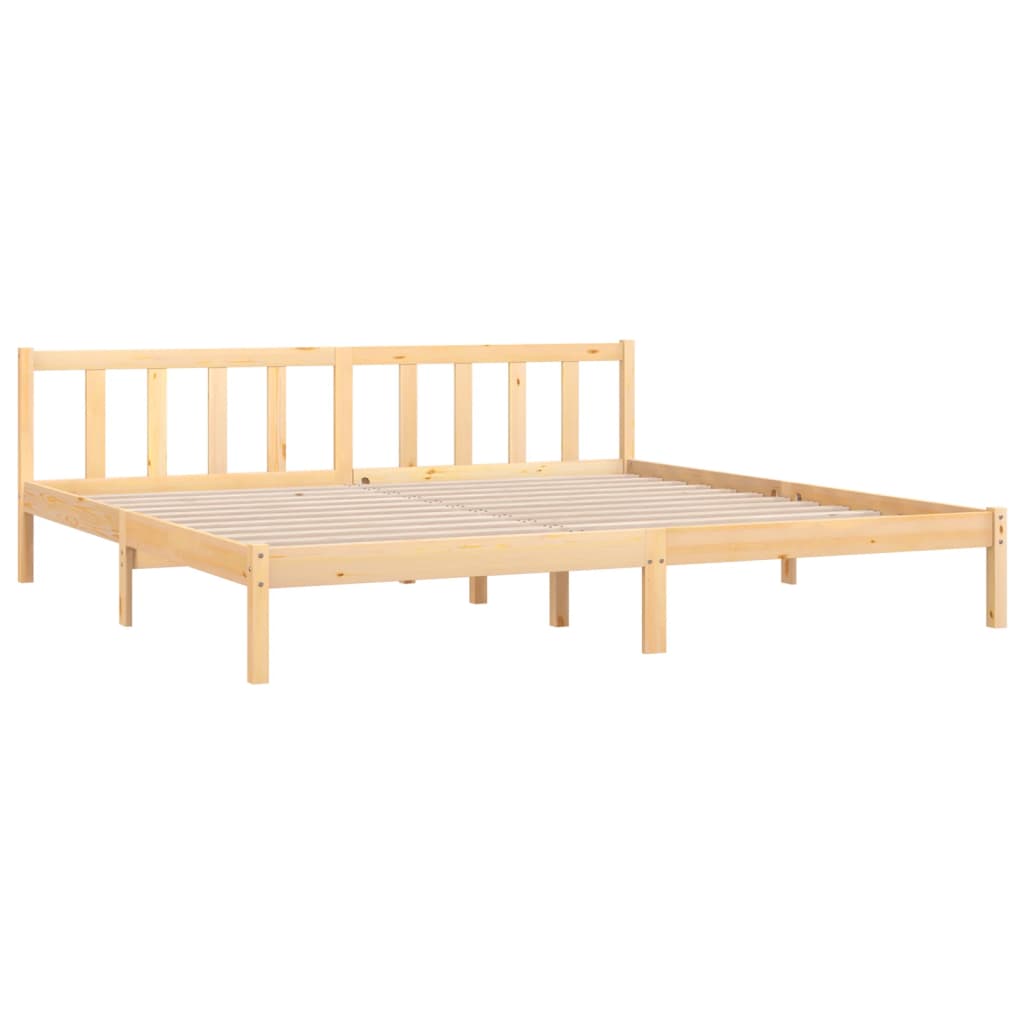 Bedframe massief grenenhout 75x190 cm