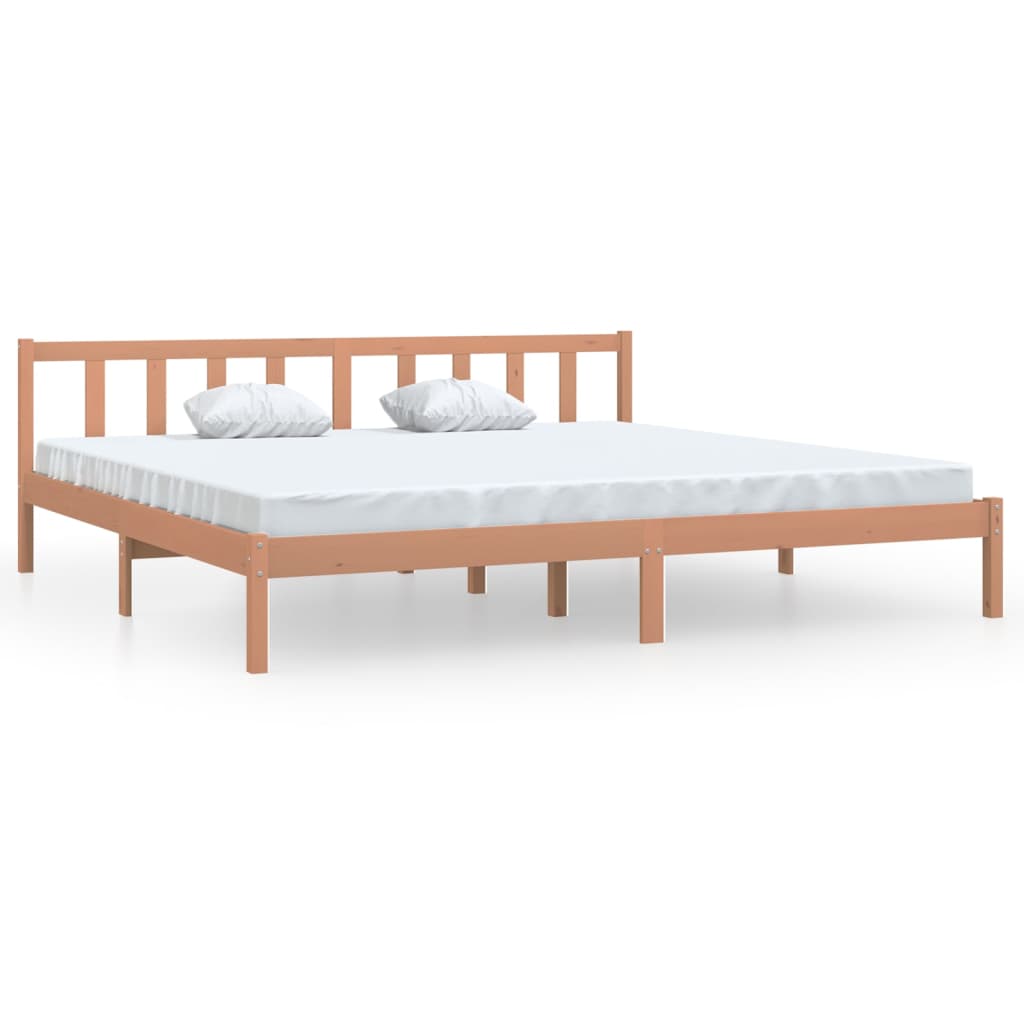 Bedframe massief grenenhout 75x190 cm