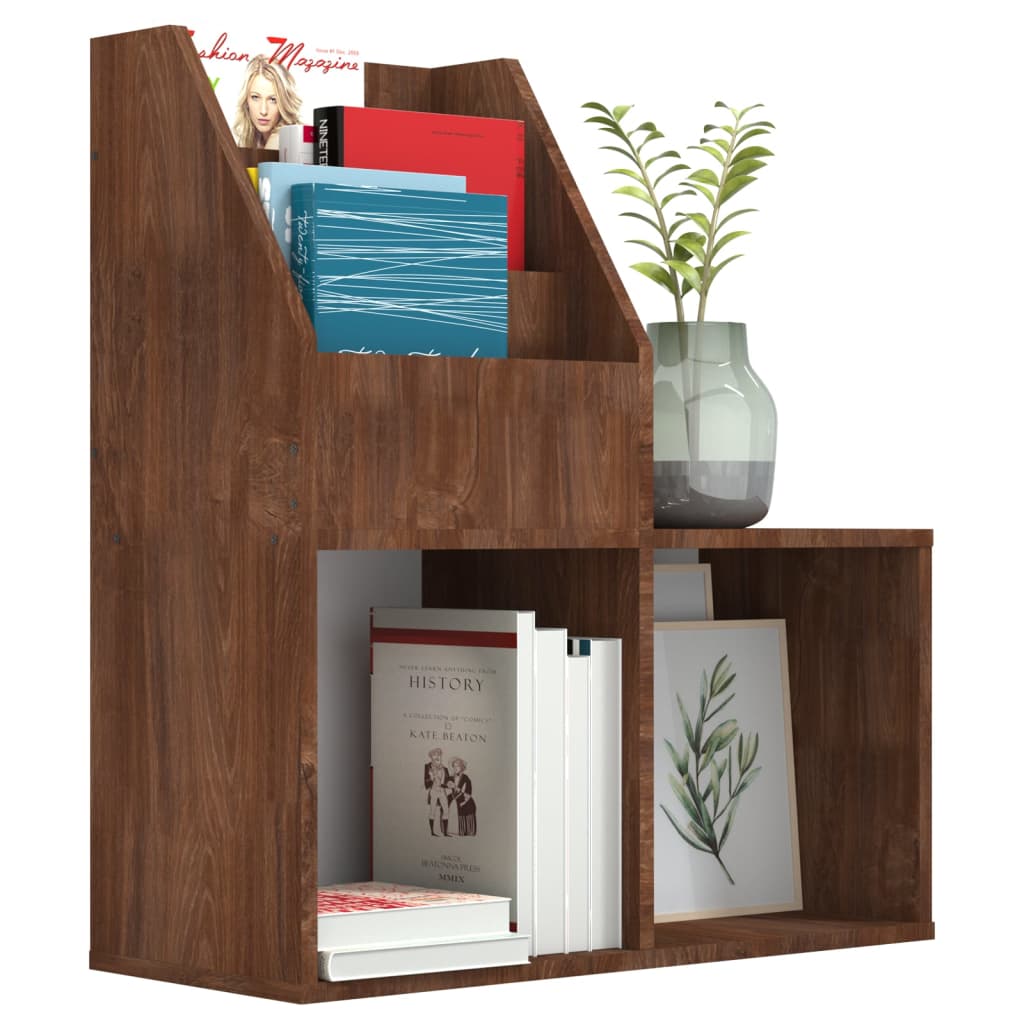 Kindertijdschriftenrek 71x30x78,5 cm bewerkt hout