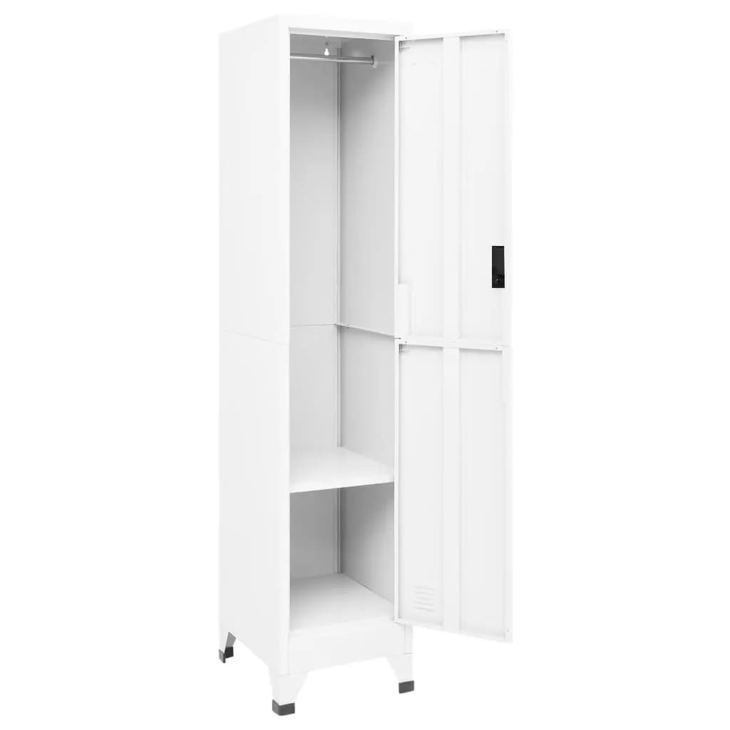 Lockerkast 38x45x180 cm staal antracietkleurig