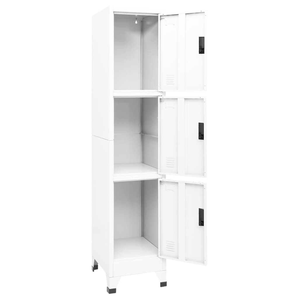 Lockerkast 38x45x180 cm staal antracietkleurig